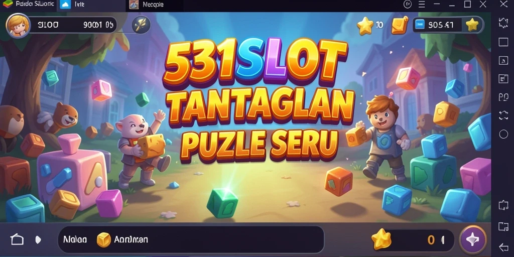 Screenshot menampilkan gameplay seru dalam 531SLOT, penuh tantangan puzzle.