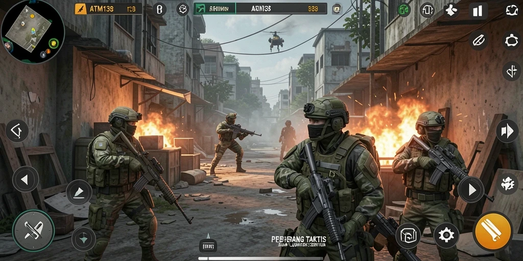 Gameplay menegangkan dalam <strong>ATM138</strong> dengan grafik luar biasa.