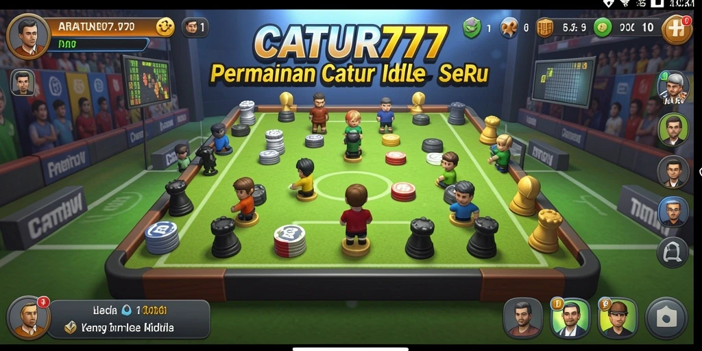 Tampilan gameplay CATUR777 yang menantang dan menarik.