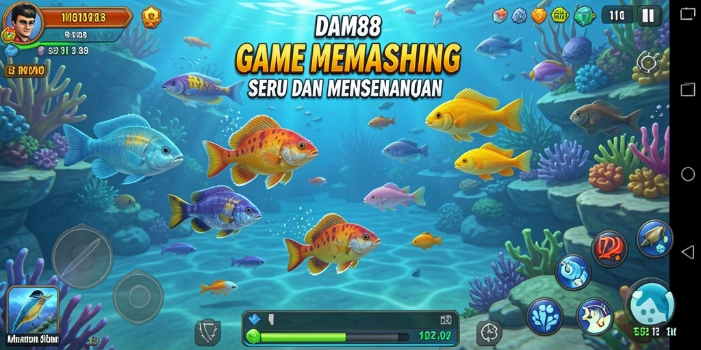 Tangkapan ikan yang menakjubkan dalam gameplay DAM88.
