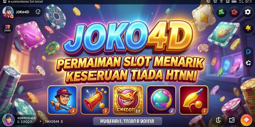 Gameplay menarik JOKO4D dengan berbagai pilihan mesin slot.