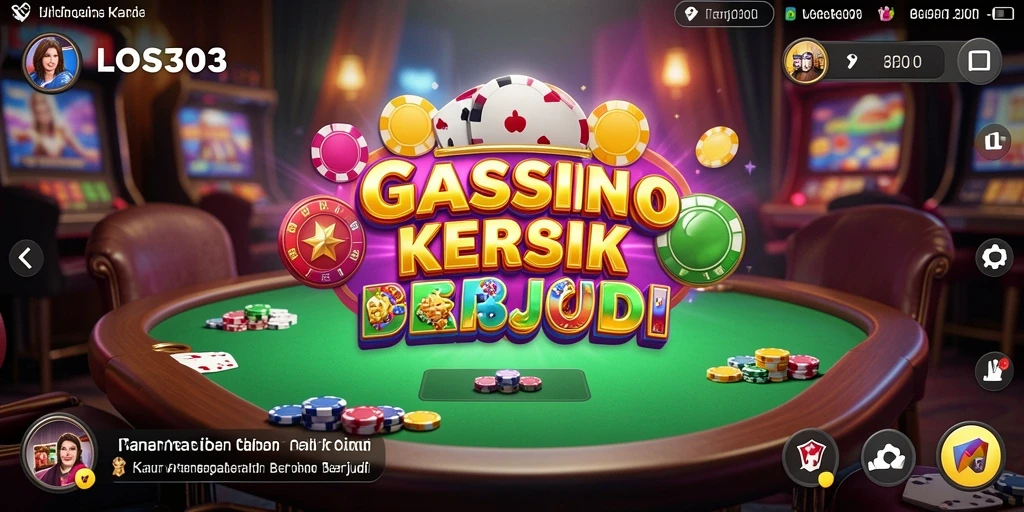 Tampilan gameplay menarik dari LOS303 yang menyajikan keseruan kasino.