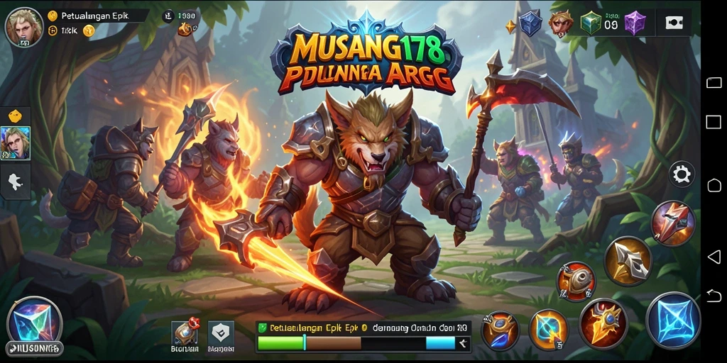 Tampilan menawan dari gameplay ARPG yang mendebarkan.