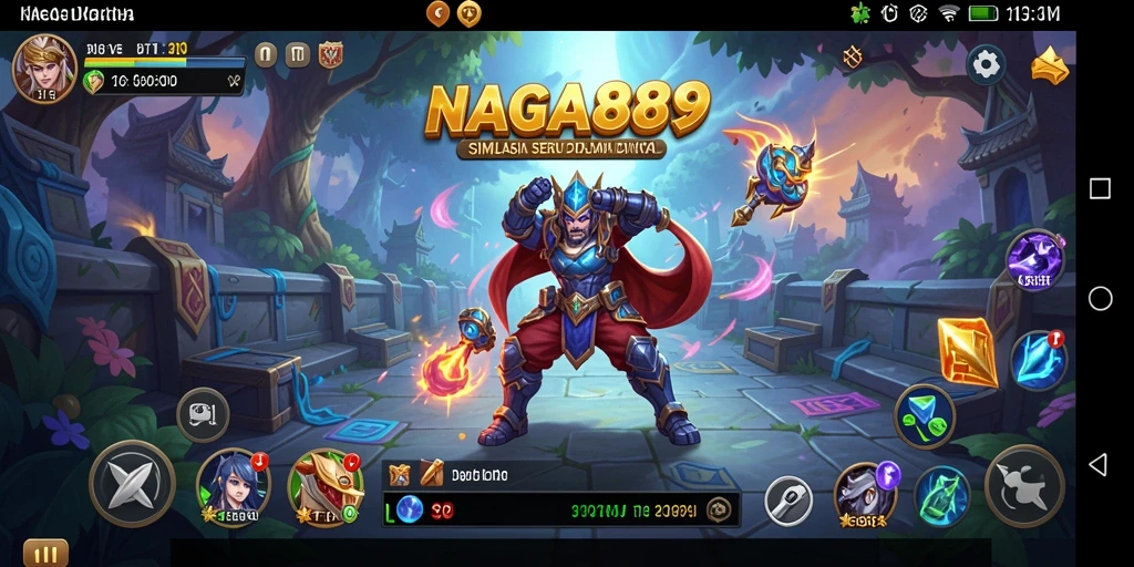 Tampilan gameplay NAGA889 yang menarik dan interaktif.