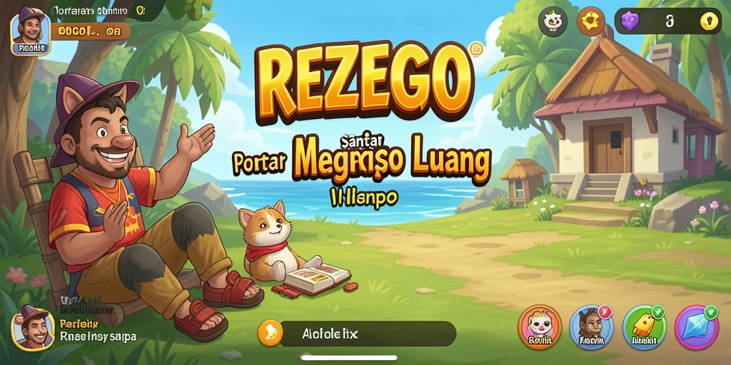 Screenshot utama menunjukkan serunya gameplay <strong>REZEGO</strong> saat bermain.